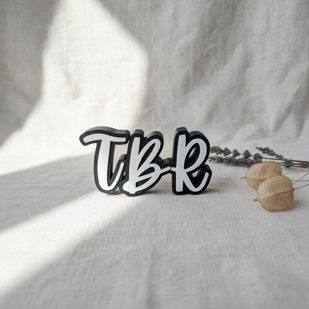 TBR Kursiv svart
