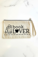 Väska Book Lover – flat lay